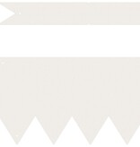 VidaXL Tuinrand 10 pcs Wit 100 x 0.05 x 20 cm Koudgewalst staal