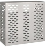 VidaXL Airconditioner hoes Zilver 110 x 50 x 105 cm Roestvrij staal