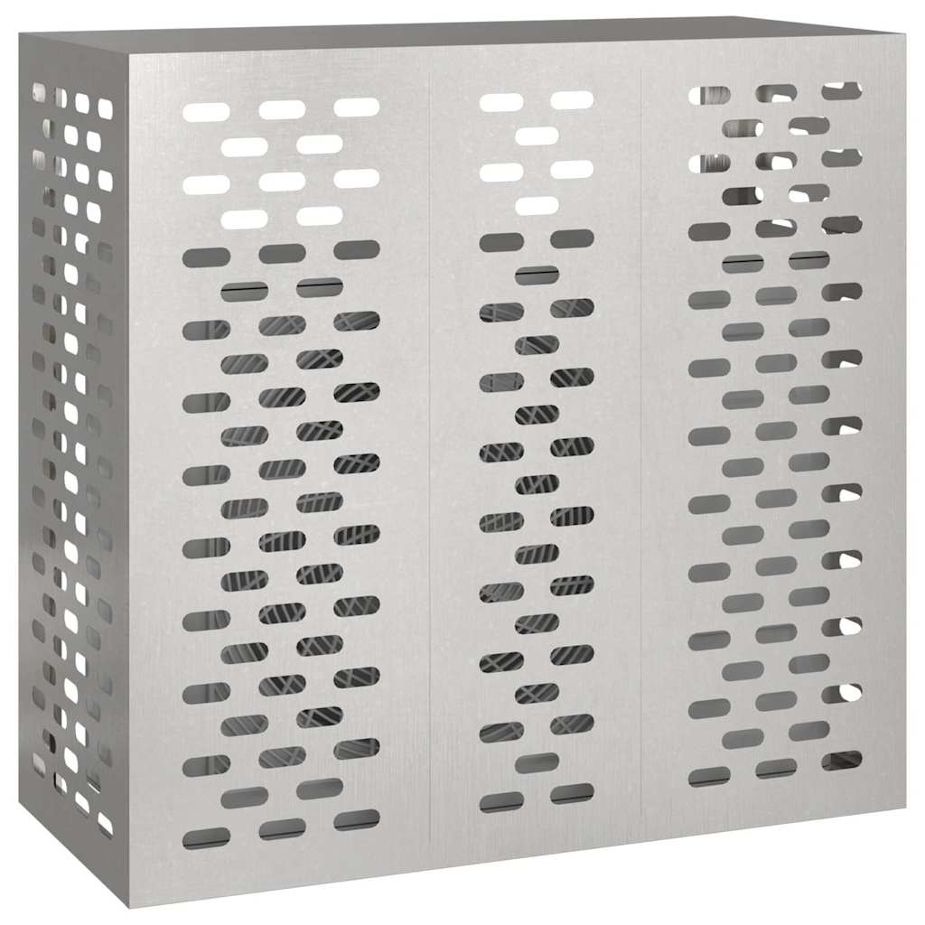 VidaXL Airconditioner hoes Zilver 110 x 50 x 105 cm Roestvrij staal
