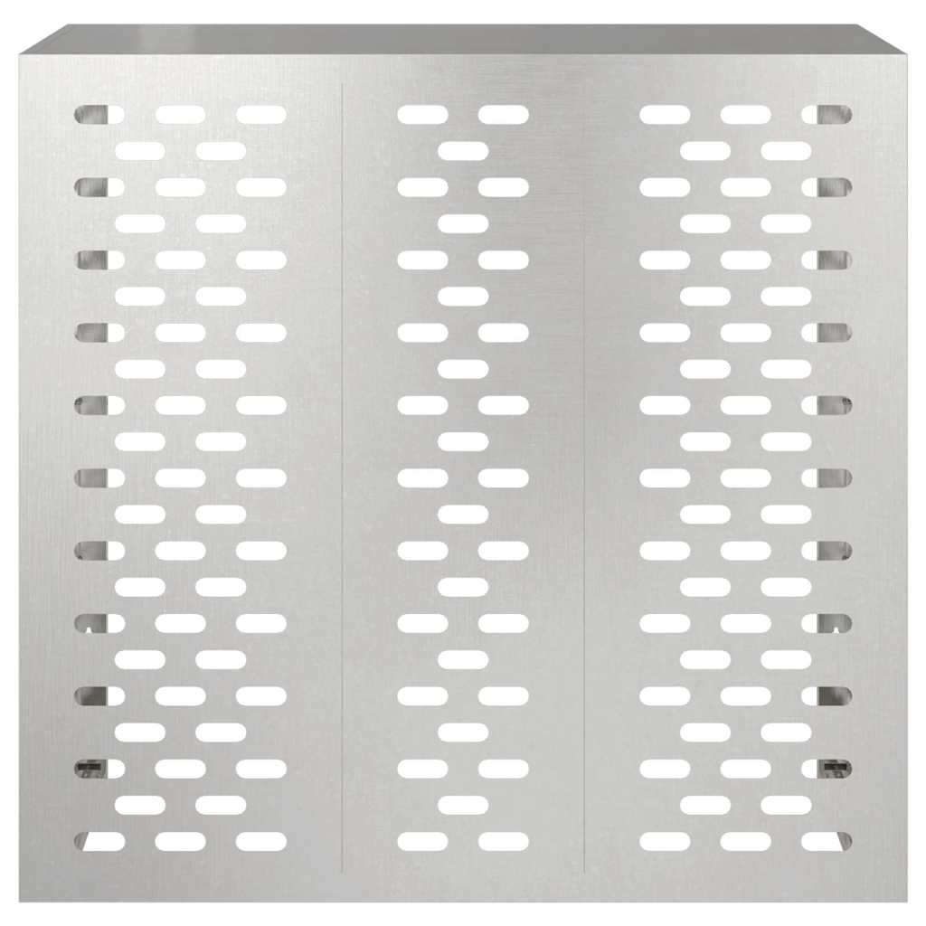 VidaXL Airconditioner hoes Zilver 110 x 50 x 105 cm Roestvrij staal