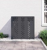 VidaXL Airconditioner hoes Antraciet 110 x 50 x 105 cm Staal