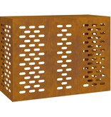 VidaXL Airconditioner hoes Roestig 110 x 50 x 80 cm Cortenstaal