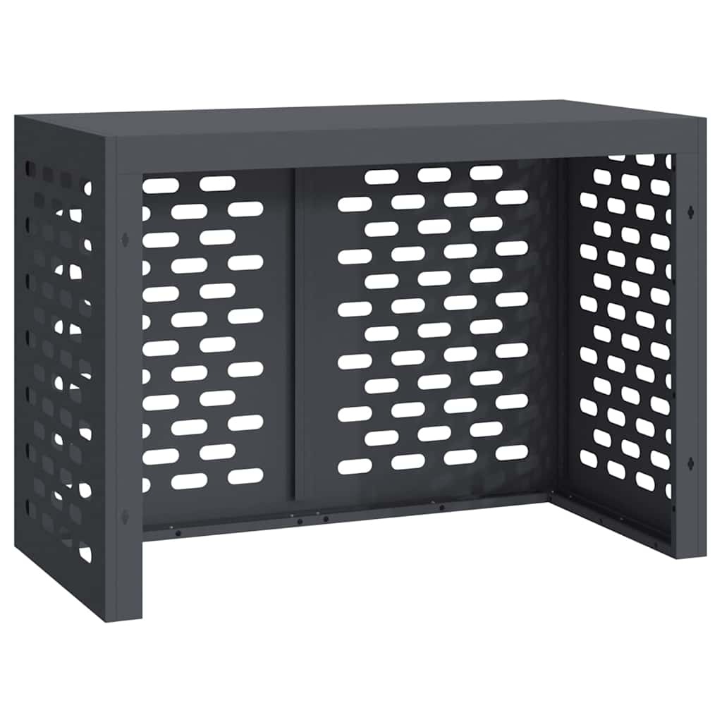 VidaXL Airconditioner hoes Antraciet 100 x 50 x 70 cm Staal