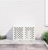 VidaXL Airconditioner hoes Wit 90 x 40 x 60 cm Staal