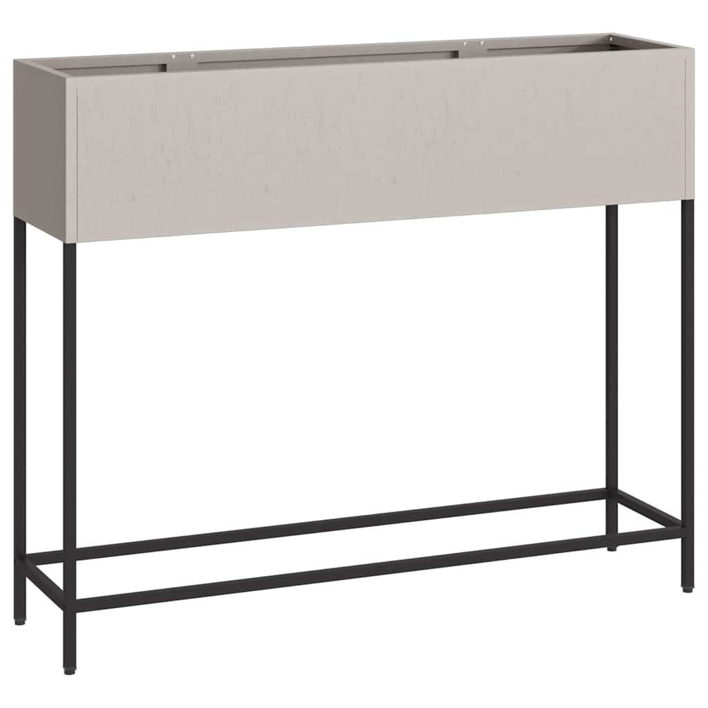 VidaXL Verhoogde Tuin Plantbak Roestig 100 x 26 x 82 cm Staal