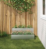 VidaXL Tuin Bloempot Zilver 100 x 60 x 45 cm Gegalvaniseerd staal
