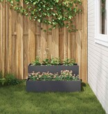 VidaXL Tuin Bloempot Antraciet 100 x 60 x 45 cm Koudgewalst staal