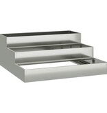 VidaXL Tuin Bloempot Zilver 90 x 90 x 35 cm Gegalvaniseerd staal