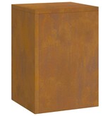 VidaXL Plantenstandaard 3 pcs Roestig Cortenstaal