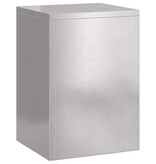 VidaXL Plantenstandaard 3 pcs Zilver Roestvrij staal