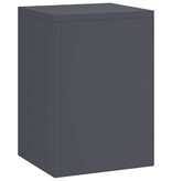 VidaXL Plantenstandaard 3 pcs Antraciet Staal