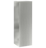 VidaXL Plantenstandaard 2 pcs Zilver 24 x 24 x 75 cm