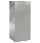 VidaXL Plantenstandaard 2 pcs Zilver 24 x 24 x 55 cm