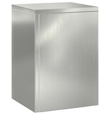 VidaXL Plantenstandaard 2 pcs Zilver 24 x 24 x 35 cm