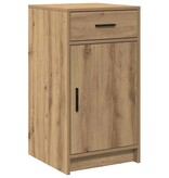 VidaXL Dressoir artisanaal eikenkleurig 40 x 40,5 x 75 cm Bewerkt hout