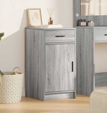 VidaXL Dressoir met lade Grijs sonoma 40 x 40,5 x 75 cm Bewerkt hout