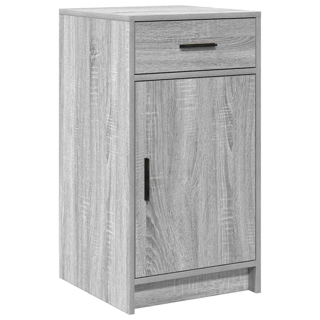 VidaXL Dressoir met lade Grijs sonoma 40 x 40,5 x 75 cm Bewerkt hout