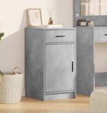 VidaXL Dressoir met lade Betongrijs 40 x 40,5 x 75 cm Bewerkt hout