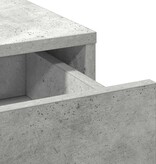 VidaXL Highboard met lade Betongrijs 40 x 41 x 135 cm Bewerkt hout