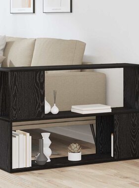 VidaXL Tv-meubelset Wandgemonteerd Zwart 100 x 24 x 63 cm Bewerkt hout