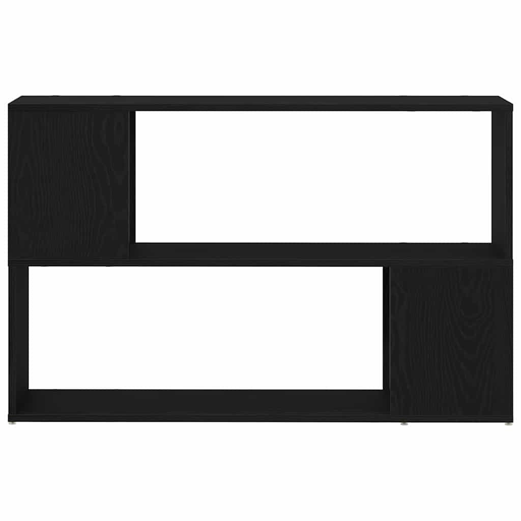 VidaXL Tv-meubelset Wandgemonteerd Zwart 100 x 24 x 63 cm Bewerkt hout