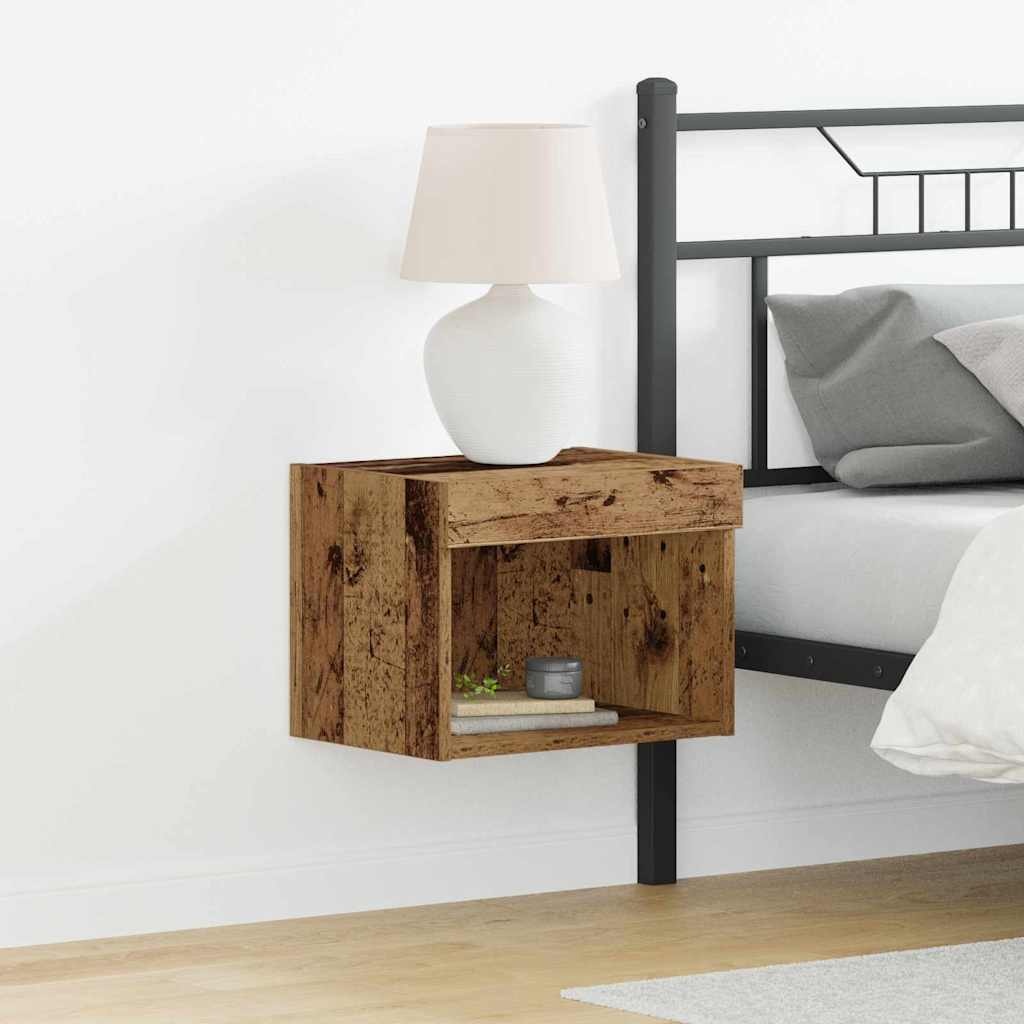 VidaXL Tv-meubelset Oud Hout 40 x 30 x 30 cm Bewerkt hout