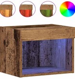 VidaXL Tv-meubelset Oud Hout 40 x 30 x 30 cm Bewerkt hout