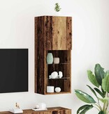 VidaXL Tv-meubelset Oud Hout 40,5 x 30 x 102 cm Bewerkt hout