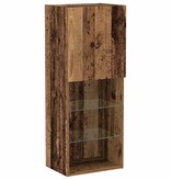 VidaXL Tv-meubelset Oud Hout 40,5 x 30 x 102 cm Bewerkt hout