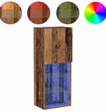 VidaXL Tv-meubelset Oud Hout 40,5 x 30 x 102 cm Bewerkt hout