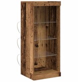 VidaXL Dressoir Oud hout 41 x 37 x 100 cm Bewerkt hout