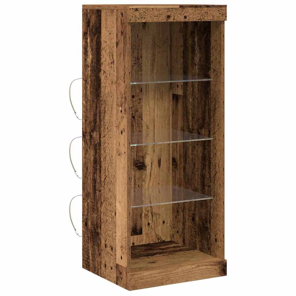 VidaXL Dressoir Oud hout 41 x 37 x 100 cm Bewerkt hout