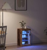 VidaXL Dressoir Oud hout 41 x 37 x 67 cm Bewerkt hout