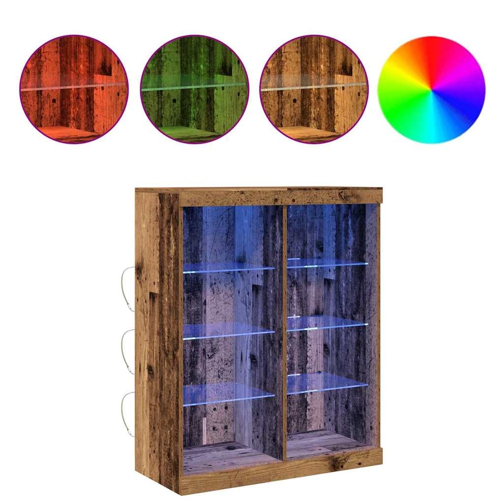 VidaXL Dressoir Oud hout 41 x 37 x 100 cm Bewerkt hout