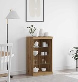 VidaXL Dressoir artisanaal eikenkleurig 60.5 x 37 x 100 cm