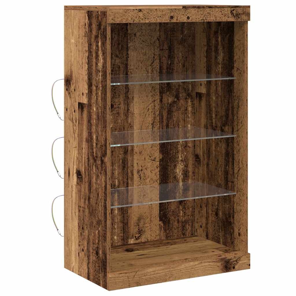 VidaXL Dressoir Oud hout 60.5 x 37 x 100 cm Bewerkt hout