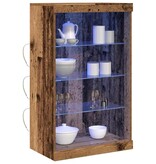 VidaXL Dressoir Oud hout 60.5 x 37 x 100 cm Bewerkt hout