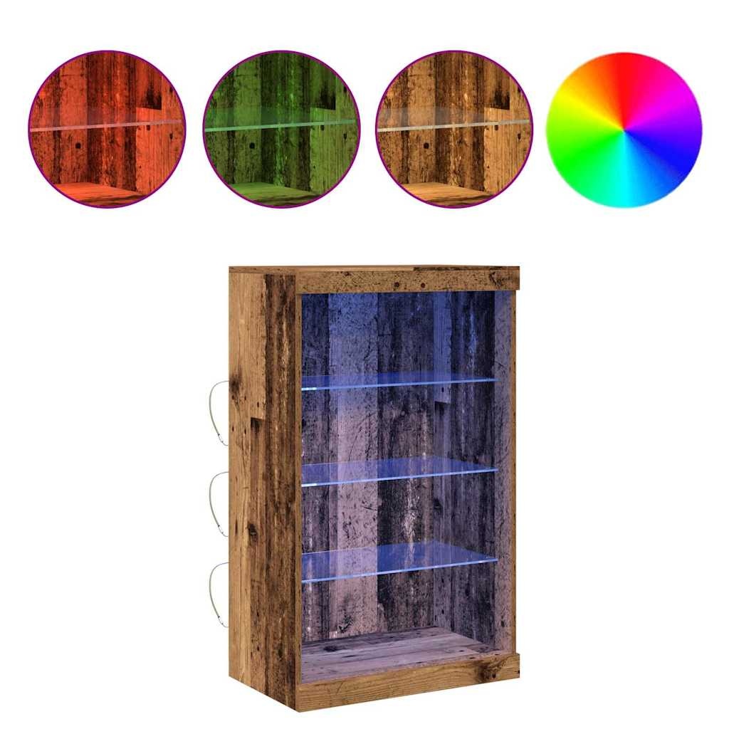 VidaXL Dressoir Oud hout 60.5 x 37 x 100 cm Bewerkt hout