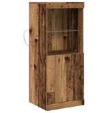 VidaXL Dressoir Oud hout 41 x 37 x 100 cm Bewerkt hout