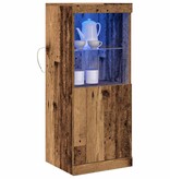 VidaXL Dressoir Oud hout 41 x 37 x 100 cm Bewerkt hout