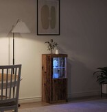 VidaXL Dressoir Oud hout 41 x 37 x 100 cm Bewerkt hout