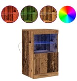 VidaXL Dressoir Oud hout 41 x 37 x 67 cm Bewerkt hout