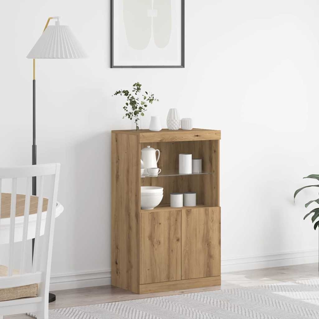 VidaXL Dressoir Bruin 60 x 37 x 100 cm Bewerkt hout