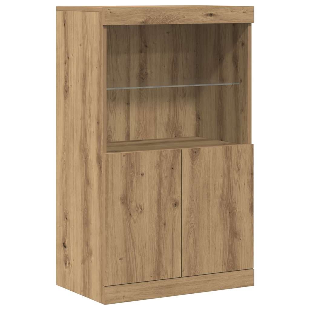 VidaXL Dressoir Bruin 60 x 37 x 100 cm Bewerkt hout