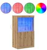 VidaXL Dressoir Bruin 60 x 37 x 100 cm Bewerkt hout