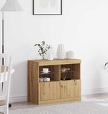 VidaXL Dressoir Bruin 81 x 37 x 67 cm Bewerkt hout