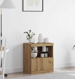 VidaXL Dressoir Bruin 60 x 37 x 67 cm Bewerkt hout