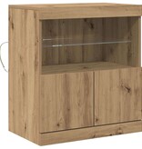VidaXL Dressoir Bruin 60 x 37 x 67 cm Bewerkt hout