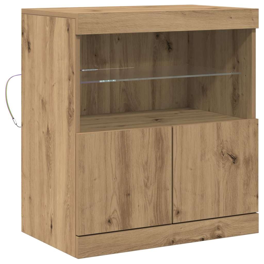 VidaXL Dressoir Bruin 60 x 37 x 67 cm Bewerkt hout