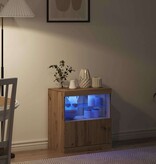 VidaXL Dressoir Bruin 60 x 37 x 67 cm Bewerkt hout